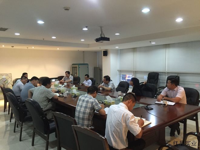 20150821红星农副产品大市场迁建项目工作协商会召开