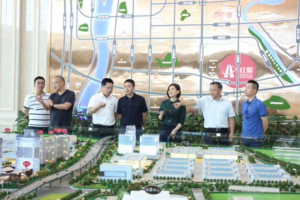 浙江省市监局张志益一行考察红星实业集团